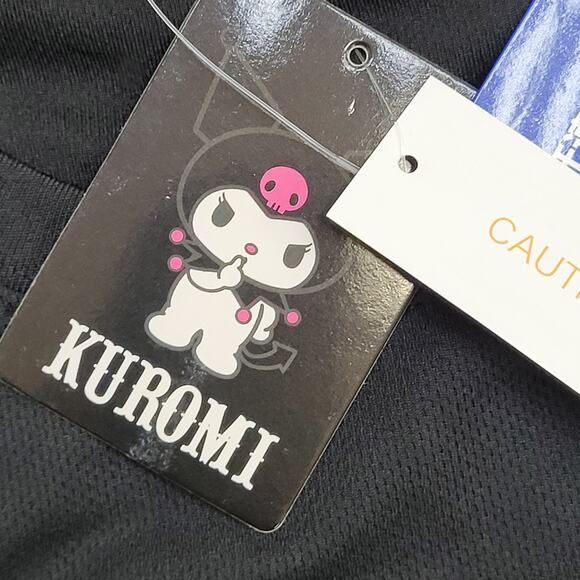 Kuromi Sanrio Shirt Womens Large 20x27 Arch Spellout Black - Picture 6 of 14